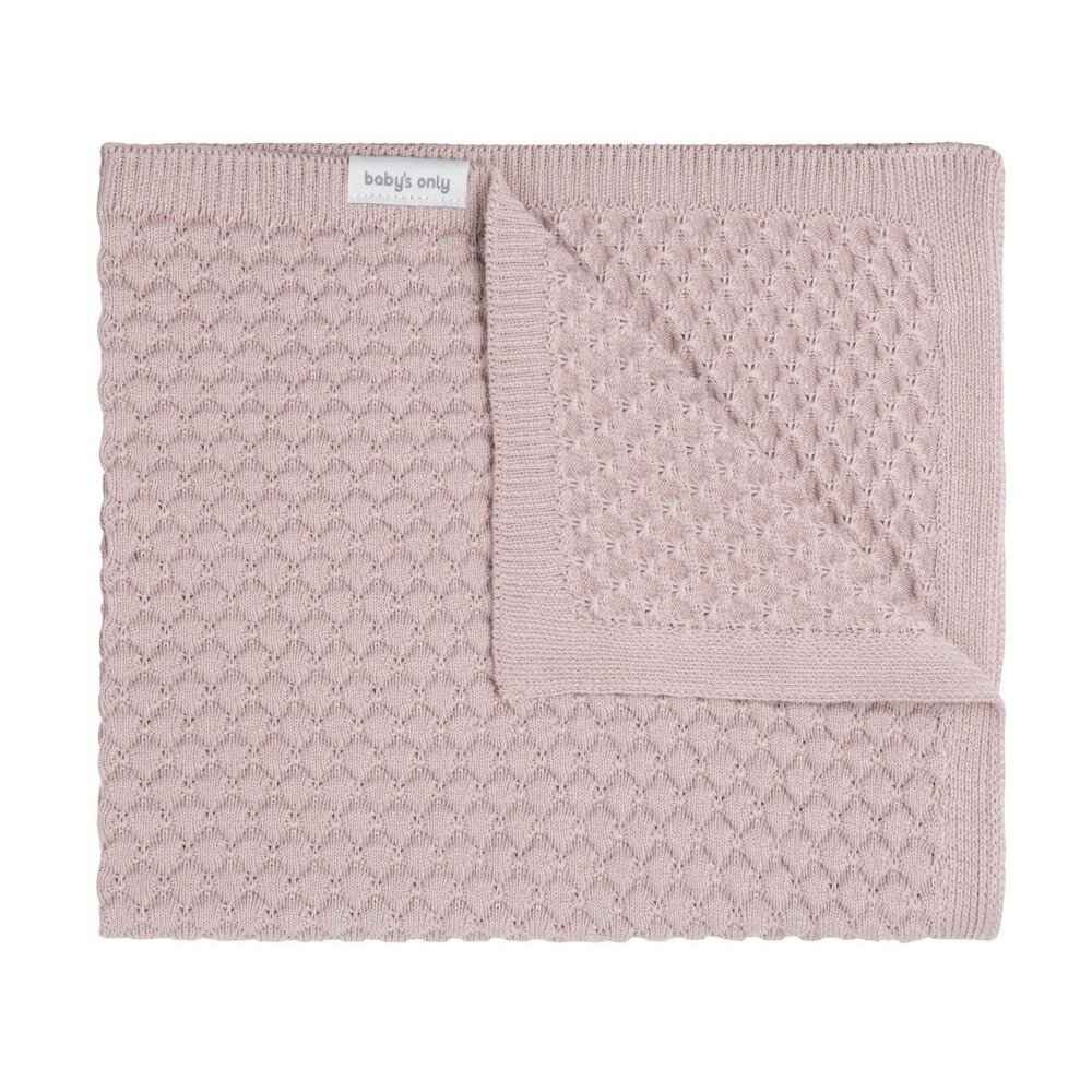 Wiegdeken Sky-Chunky oud roze