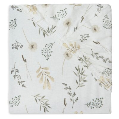 Hoeslaken Wieg Jersey 40/50x80/90cm Wild Flowers