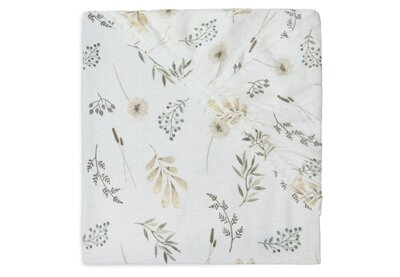 Hoeslaken Wieg Jersey 40/50x80/90cm Wild Flowers