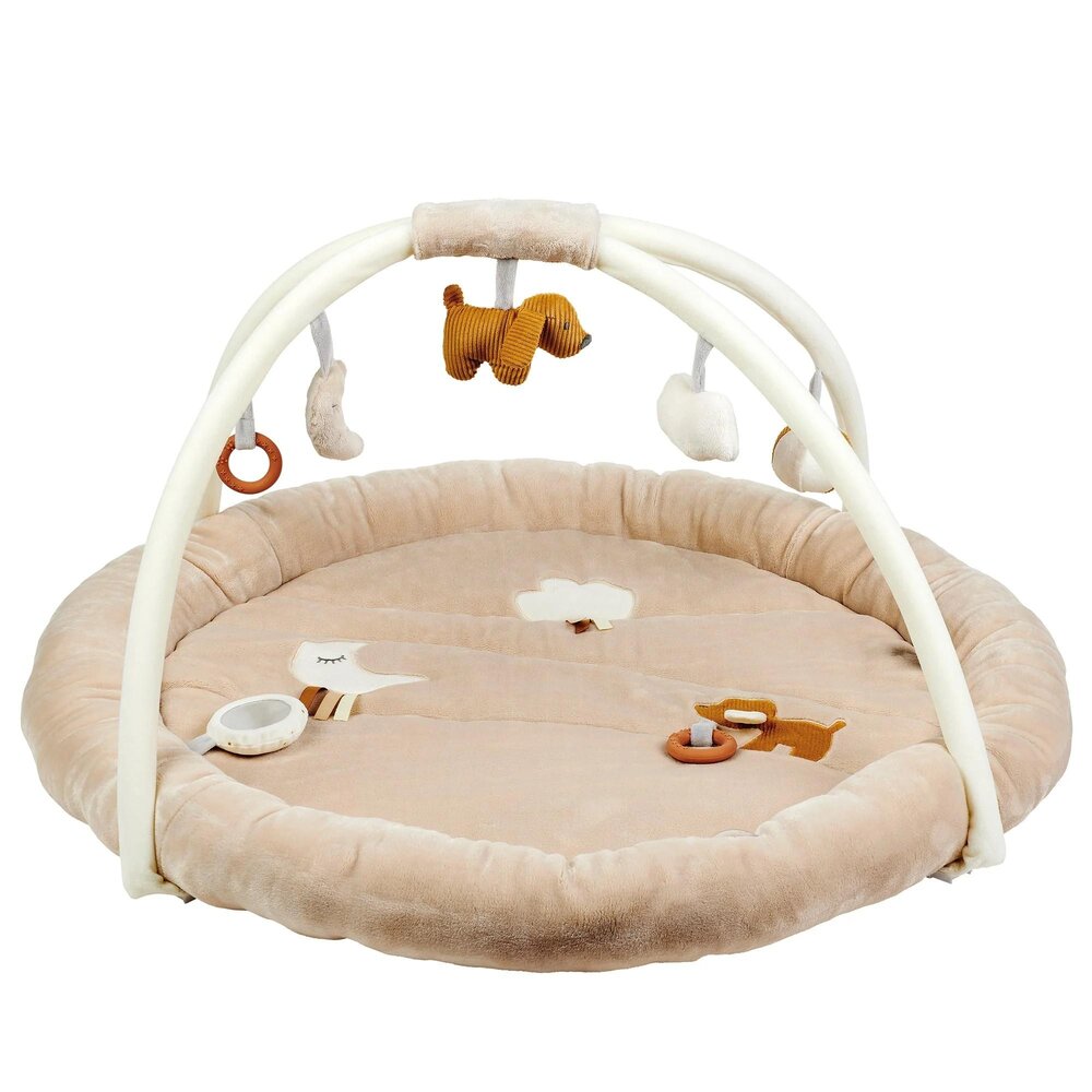 Charlie - Stuffed playmat with arches