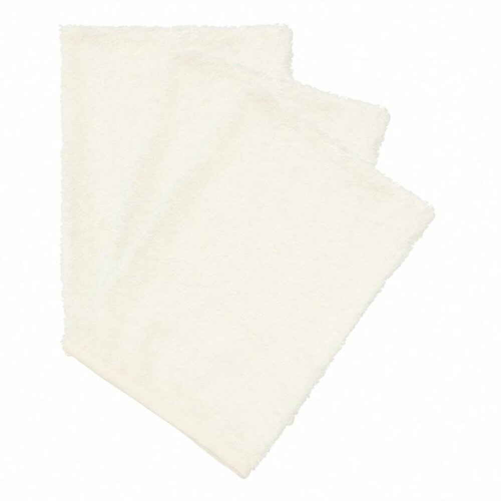 Washandjes (3 stuks) Daisy white