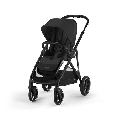 Kinderwagen Gazelle S (frame + zitting) BLK  Moon black