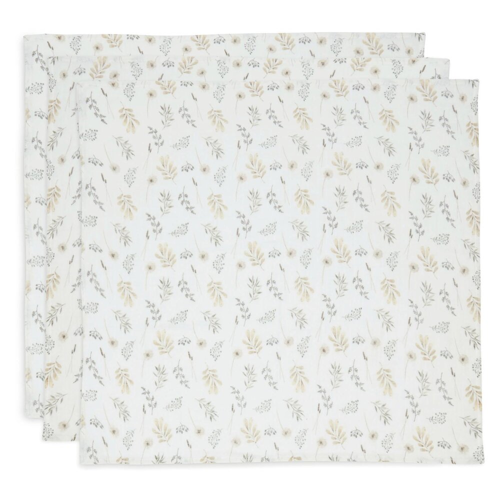 Hydrofiele Doek Small 70x70cm - 3 Stuks wild Flowers