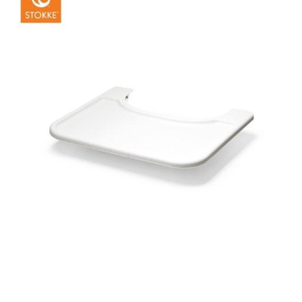 Step baby set tray white