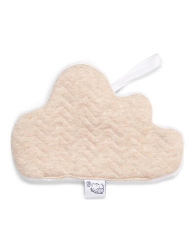 Chevron speendoekje cloud Light Camel