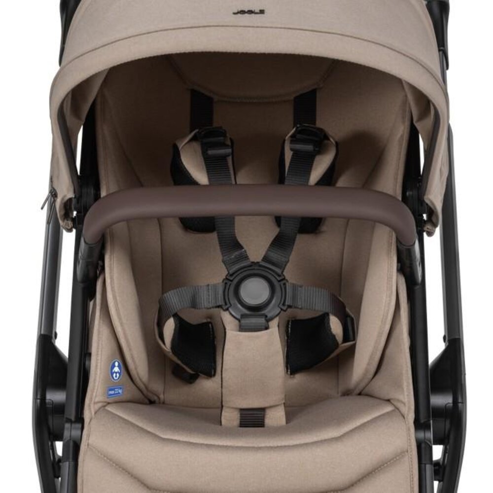 Kinderwagen Day5 - volledige set Sandy taupe