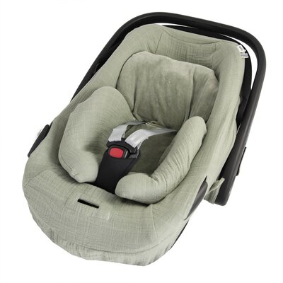 Autostoelhoes - maxi-cosi pebble 360 Bliss olive