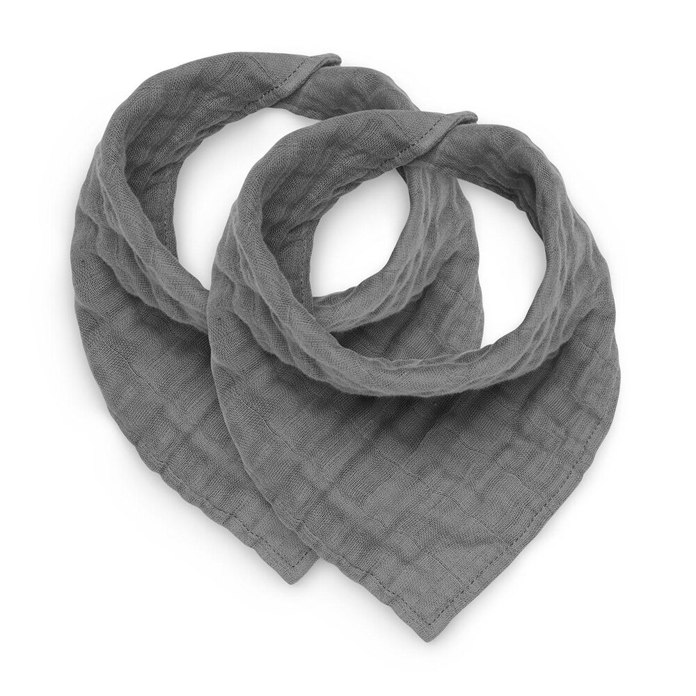 Slab Bandana Wrinkled - 2 Stuks Stone Grey