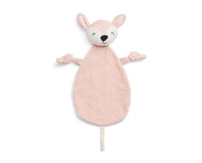 Knuffeldoekje Deer Pale Pink