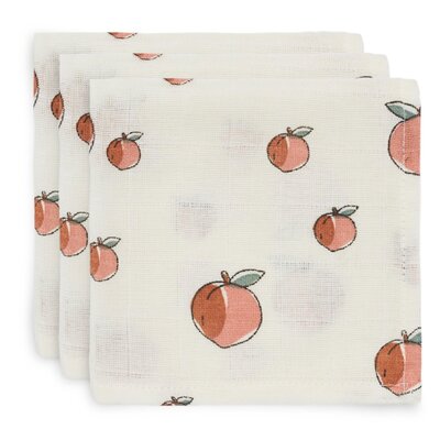 Monddoekje hydrofiel (3pack) Peach