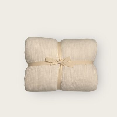 Charlie cream blanket 100 x 135