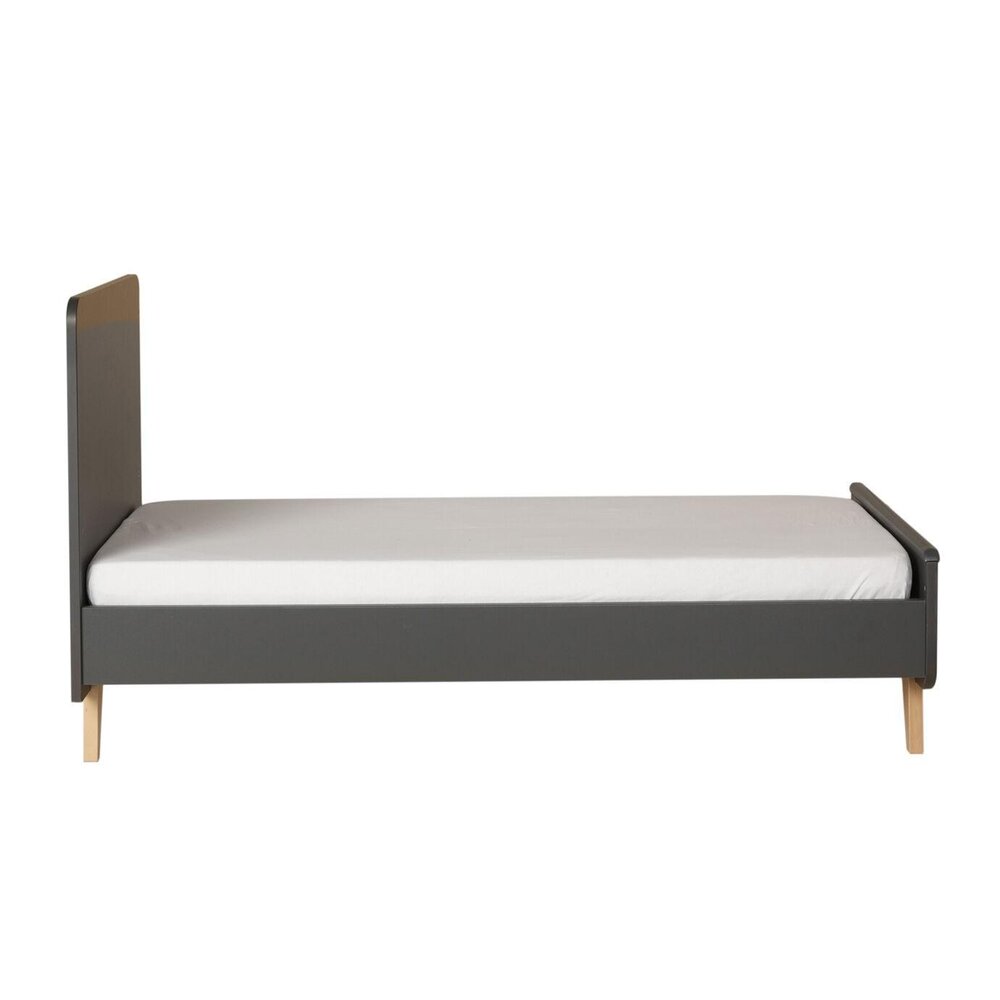 Loft omvormbaar bed 140x70 cm antracite