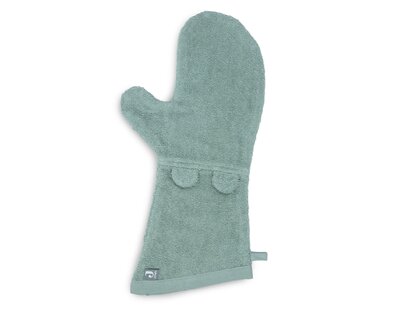 Washand badstof ears Ash Green