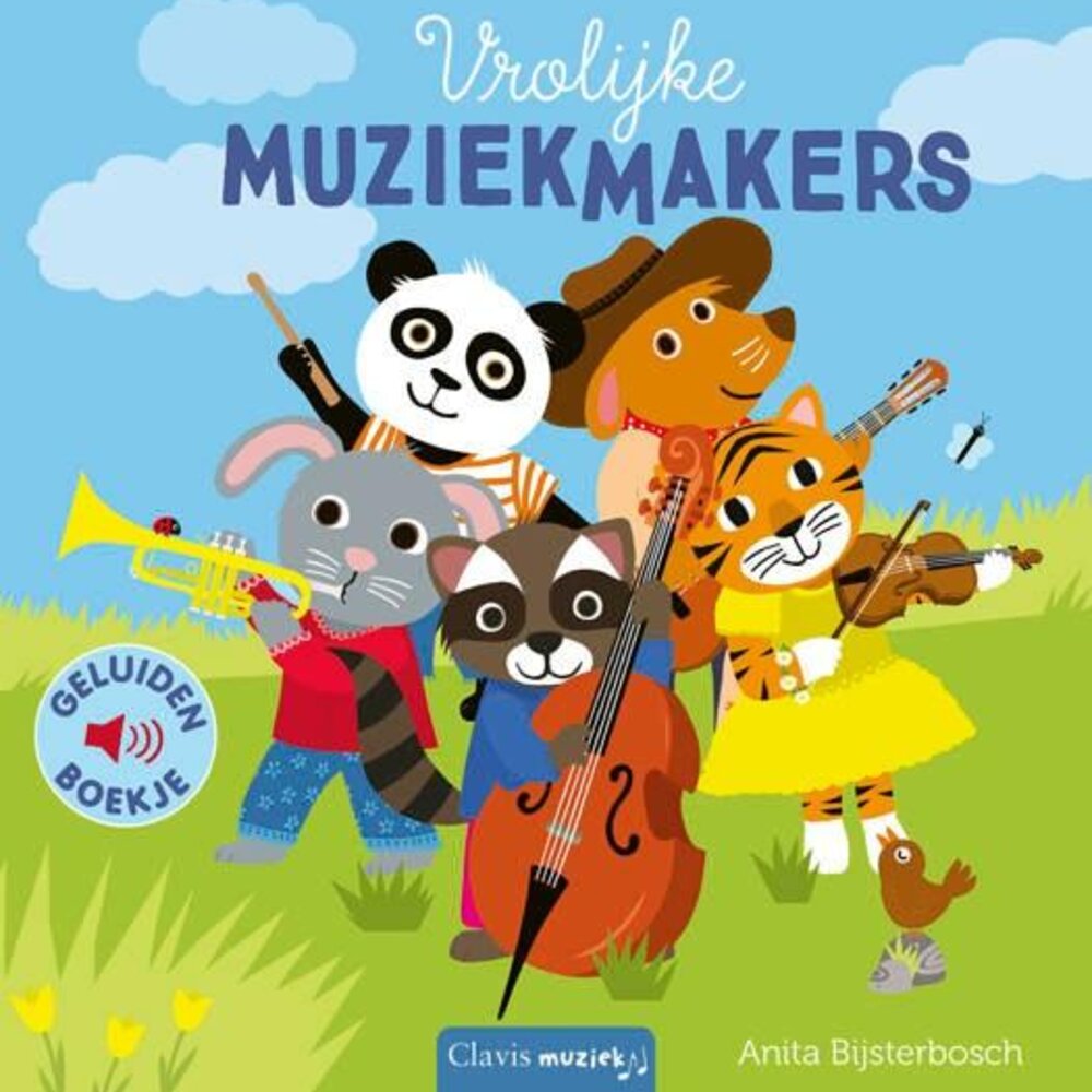 Vrolijke muziekmakers (Geluidenboek)