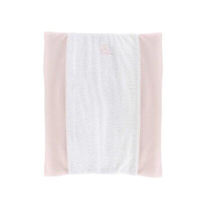 Hoes verzorgingskussen - Badstof + Gewafeld - Cotton Pink Roze