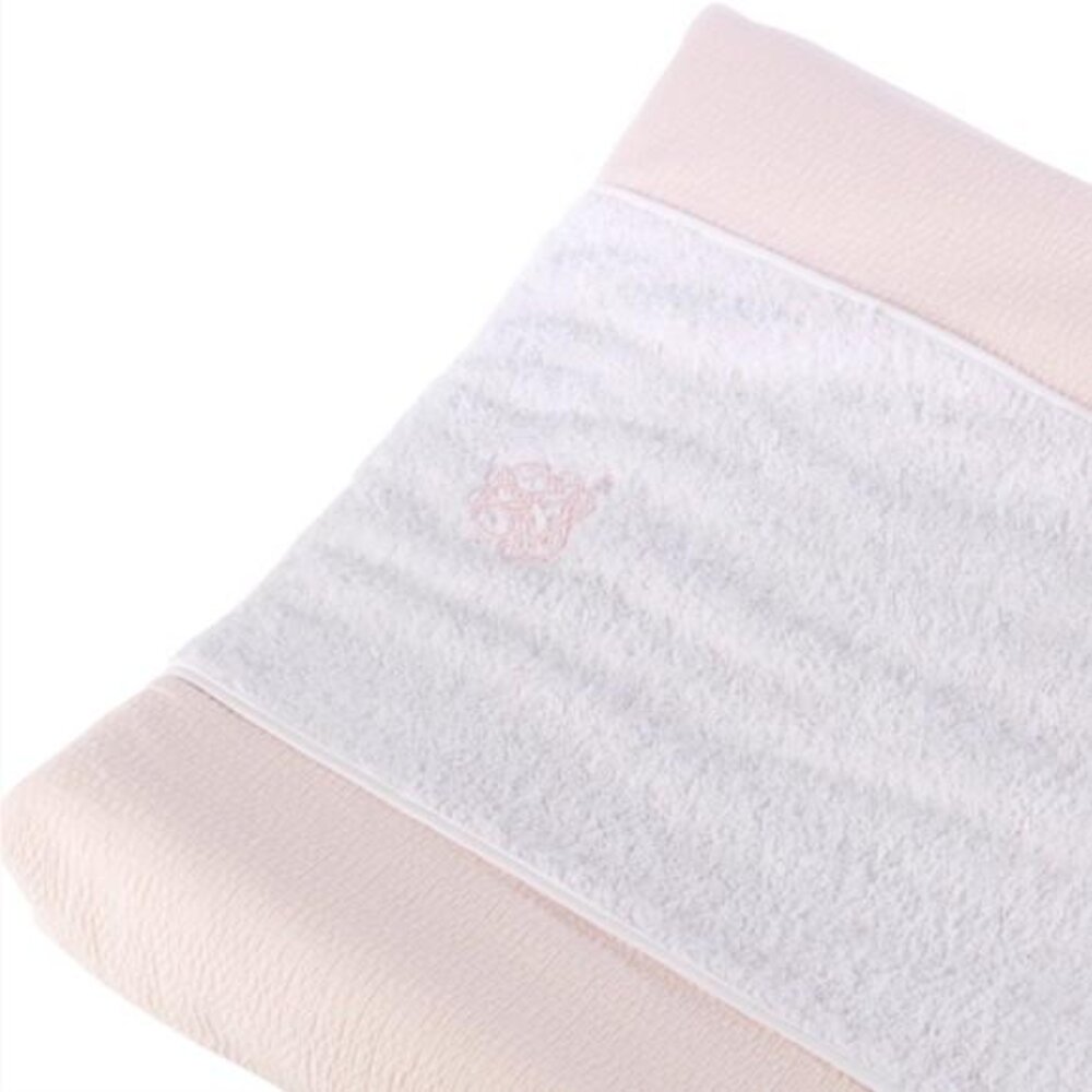 Hoes verzorgingskussen - Badstof + Gewafeld - Cotton Pink Roze