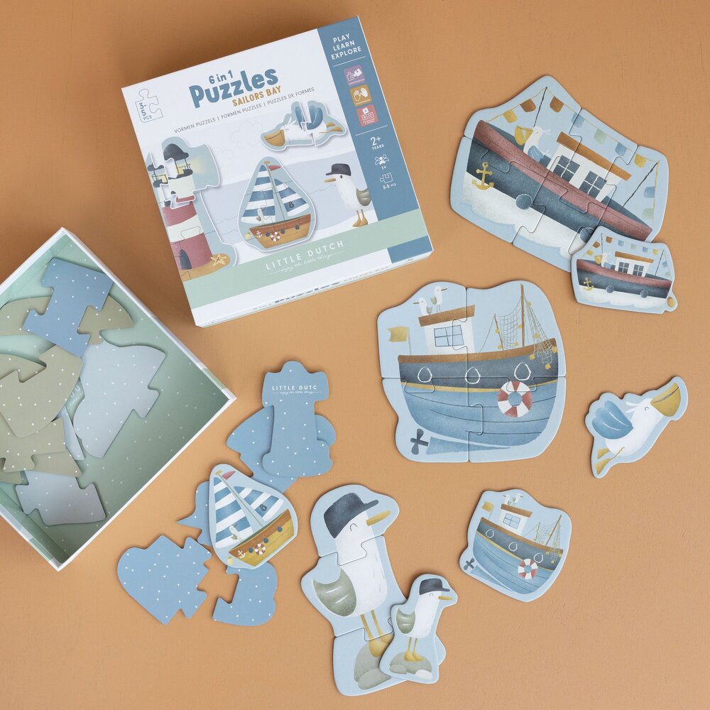 Vormenpuzzels Sailors Bay