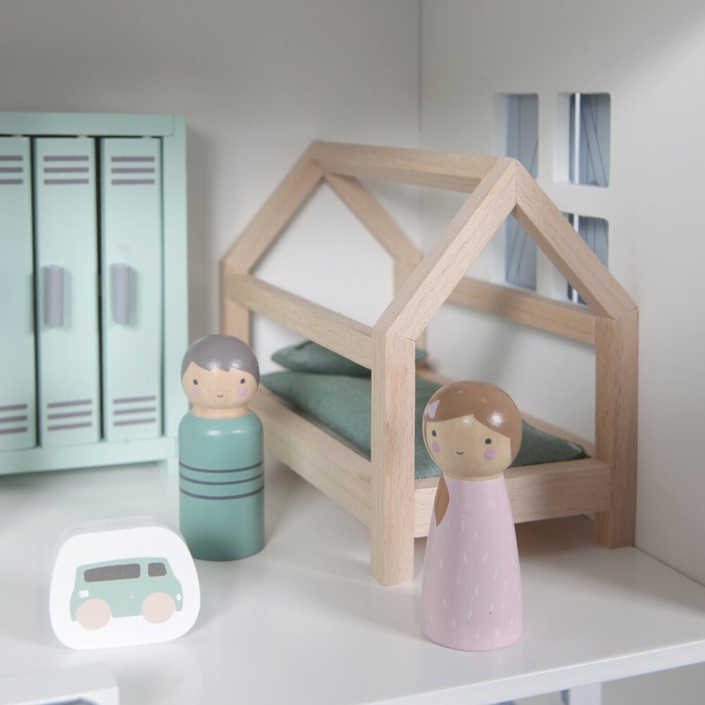 Uitbreidingsset poppenhuis - kinderkamer