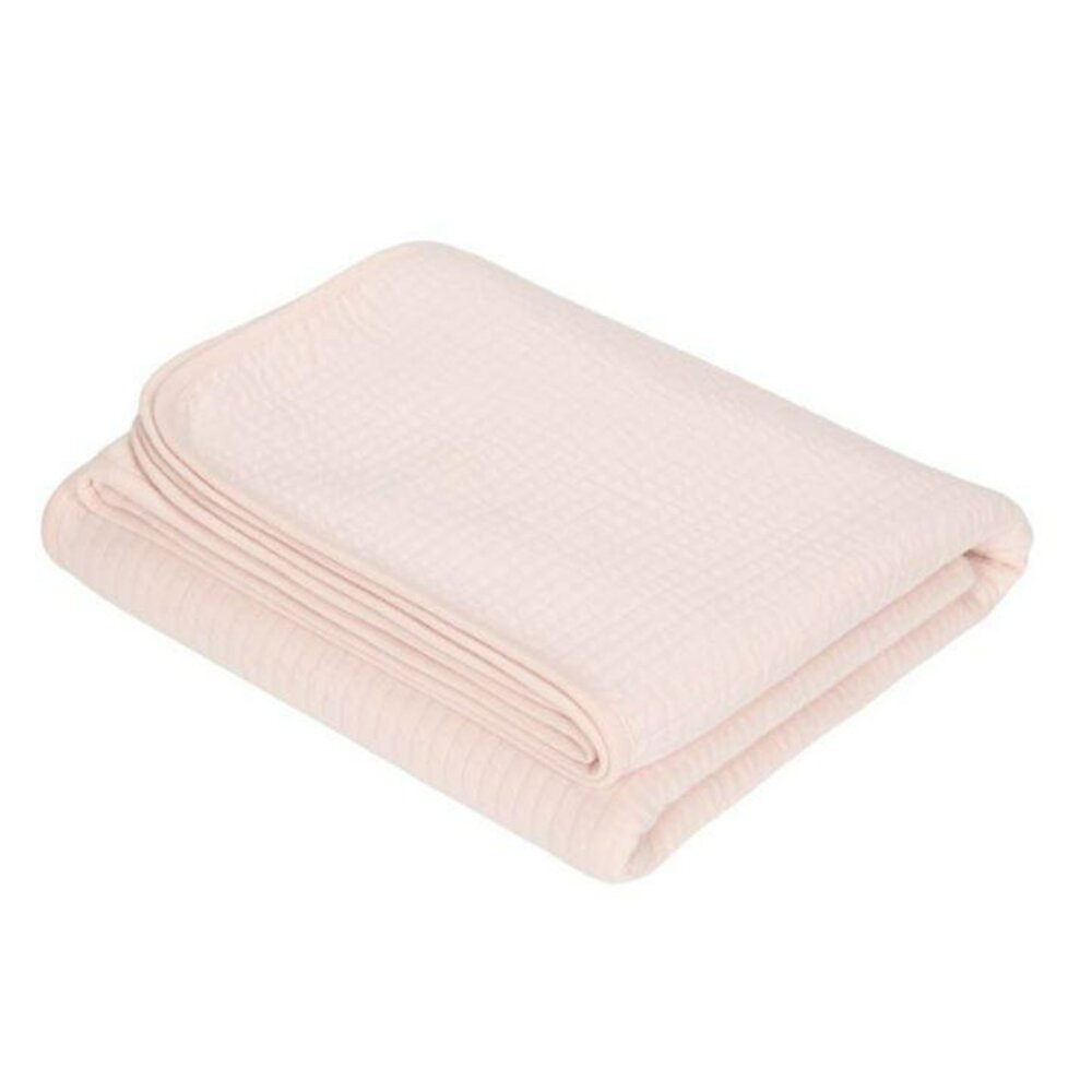 Zomerdeken wieg Pure Soft pink