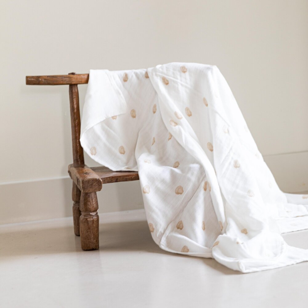 Swaddle - Medium 57x57 The Shell White