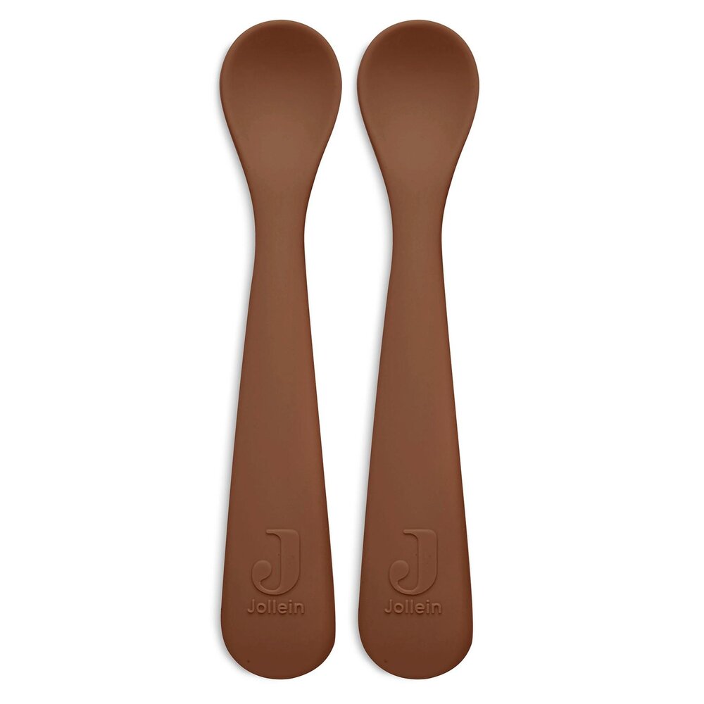 Siliconen lepeltje (2pack) Caramel