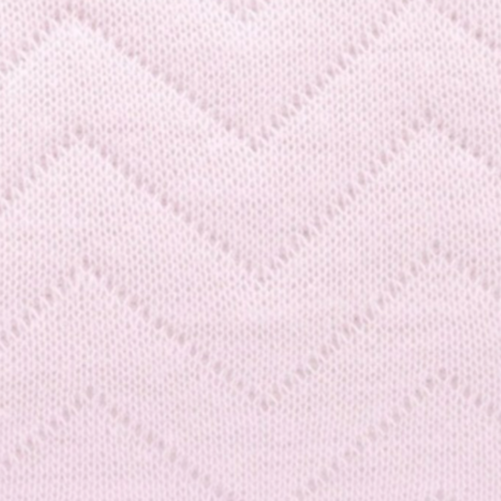 Chevron slaapzak zomer 70cm Light Pink Melange