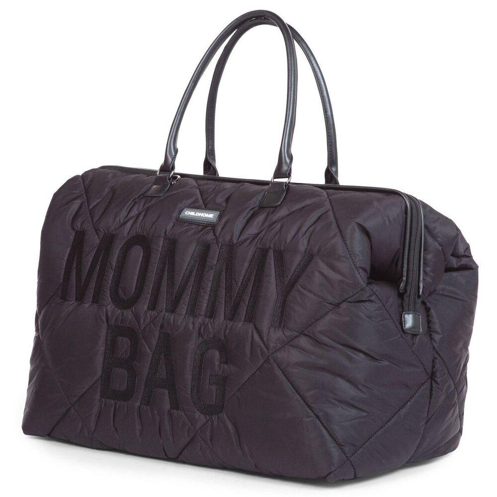 Mommy bag puffered Black