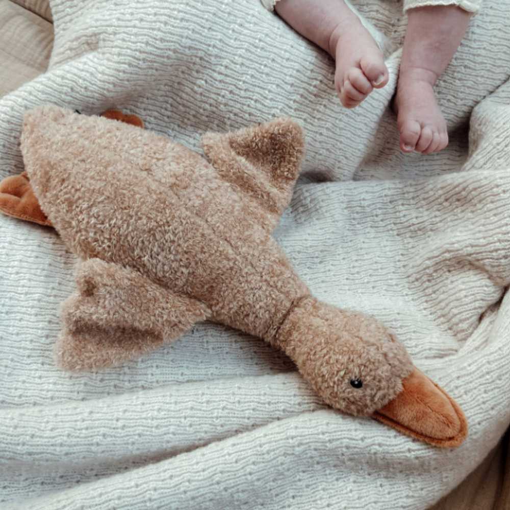 Hartslag comforter - Liva the duck Bruin