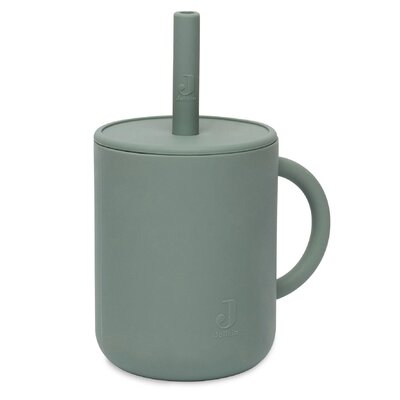 Drinkbeker siliconen Ash Green