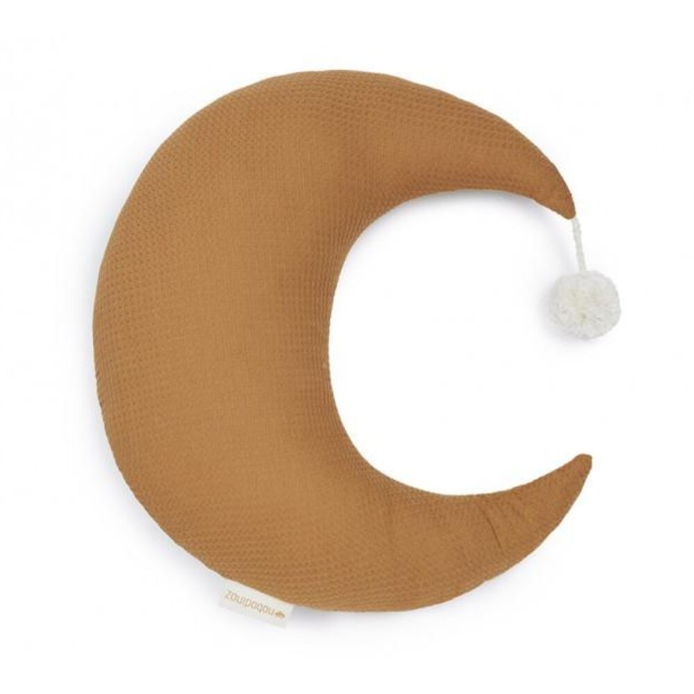 Pierrot moon cushion 36x32 Caramel