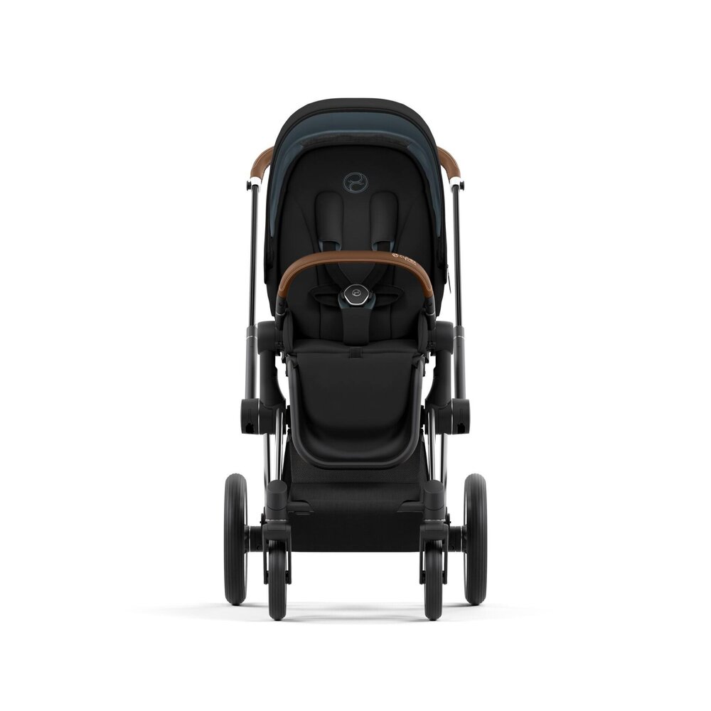 Priam onderstel kinderwagen + frame zitting Chrome brown / bruin