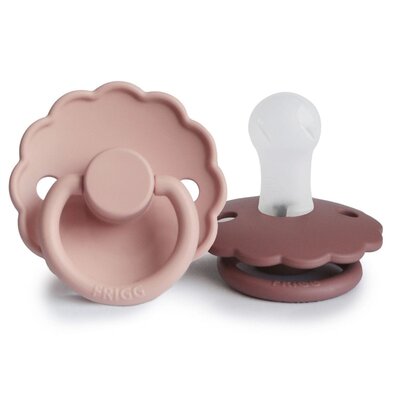 Daisy - 2-pack - silicone T1 Blush/woodchuck