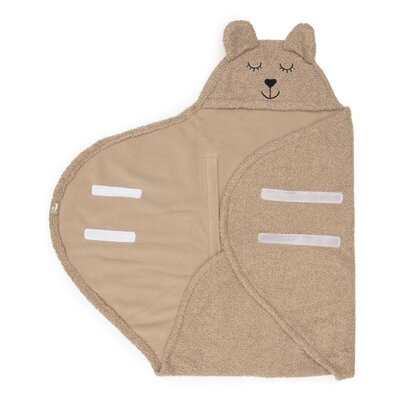 Wikkeldeken Bear Boucle Biscuit