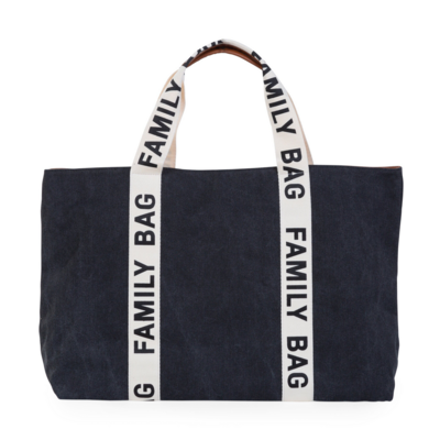 Family bag - Signature - Canvas Black