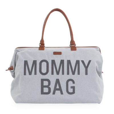 Mommy bag canvas Grijs