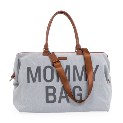 Mommy bag canvas Grijs