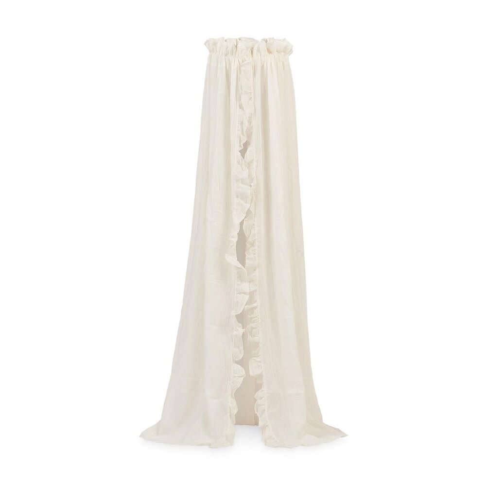 Sluier Vintage Ruffle 155cm Ivory