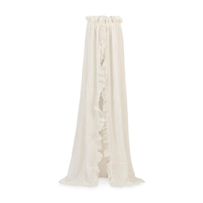 Sluier Vintage Ruffle 155cm Ivory