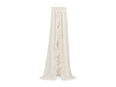 Sluier Vintage Ruffle 155cm Ivory