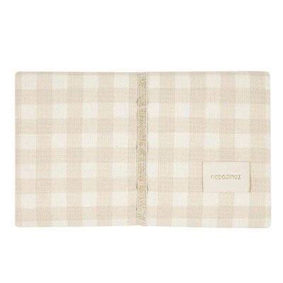 Mozart waterproof verzorgingsmatje 68x50 Ivory checks