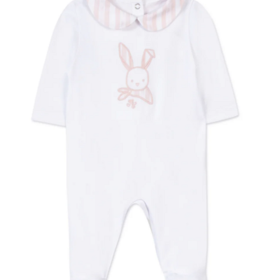 Set Babypakje + doudou in zakje Rose Pale