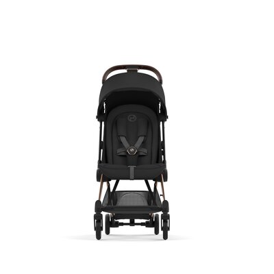 Kinderwagen Coya Rosegold Sepia Black