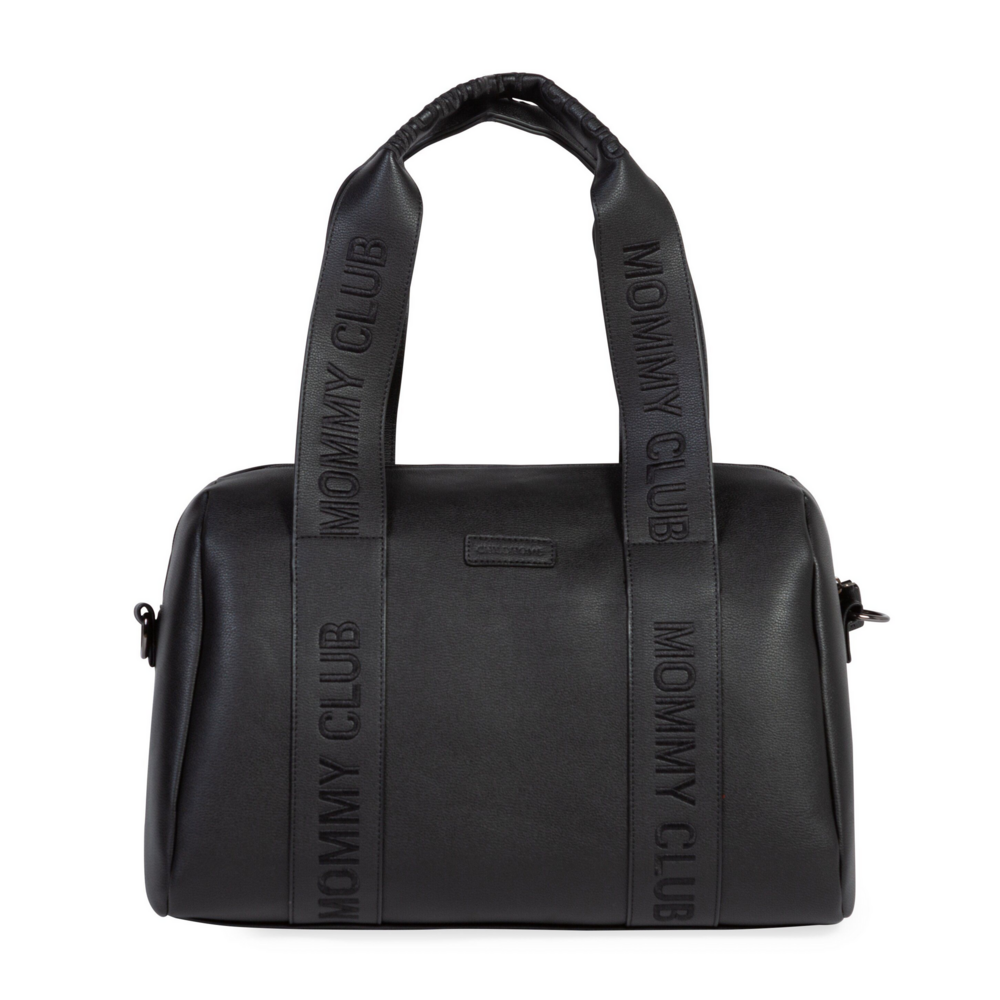 Mommy Club verzorgingstas - Signature simili leder Black