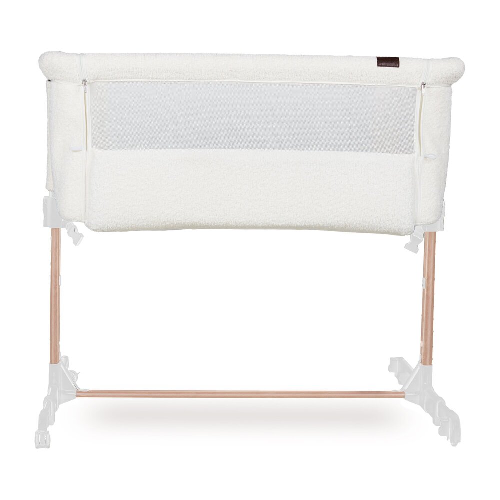 Wieg co-sleeper side-by-side natural Cream