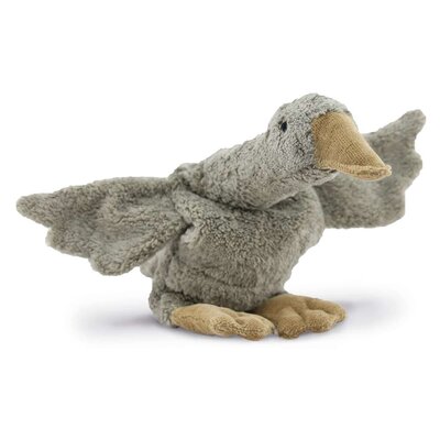 Knuffeldier Goose small Grey