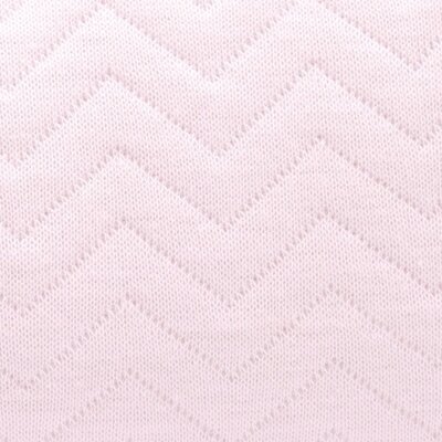 Chevron toilettas Light Pink Melange