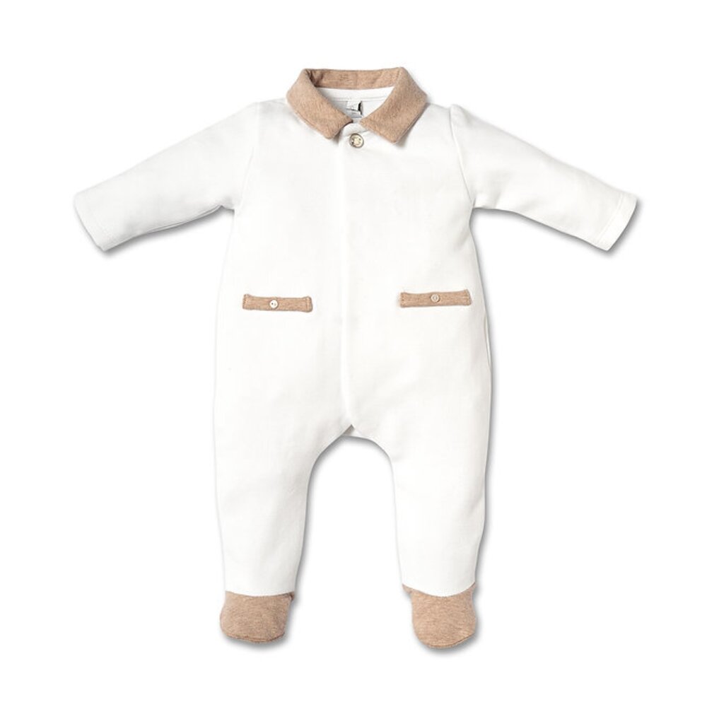 Babypakje fur teddy achterkant White/beige