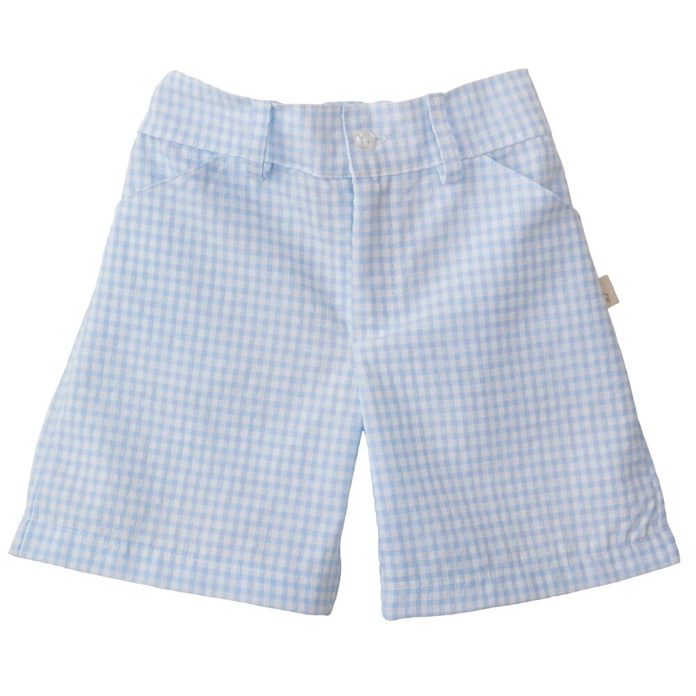 Short vichy Blue