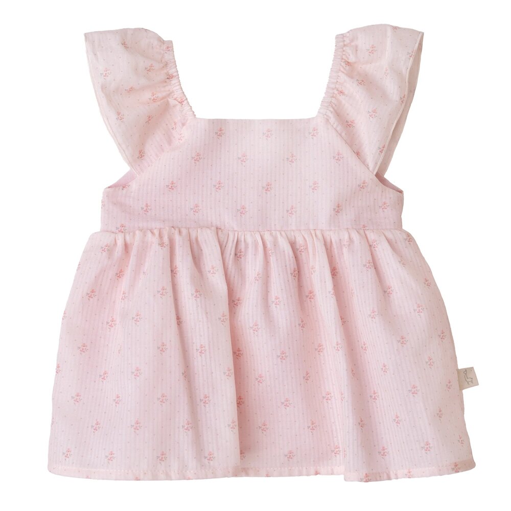 Top Flora Peach Pink