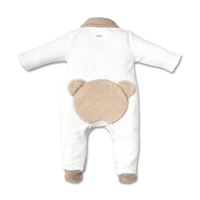 Babypakje fur teddy achterkant White/beige